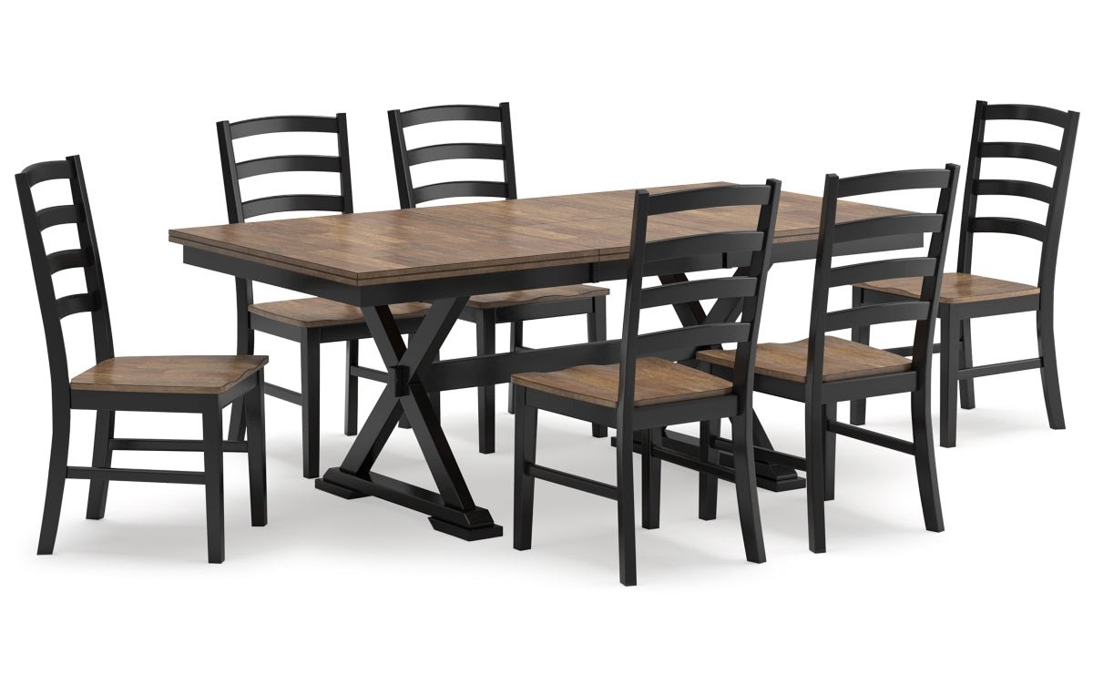Wildenauer Dining Table and 6 Chairs