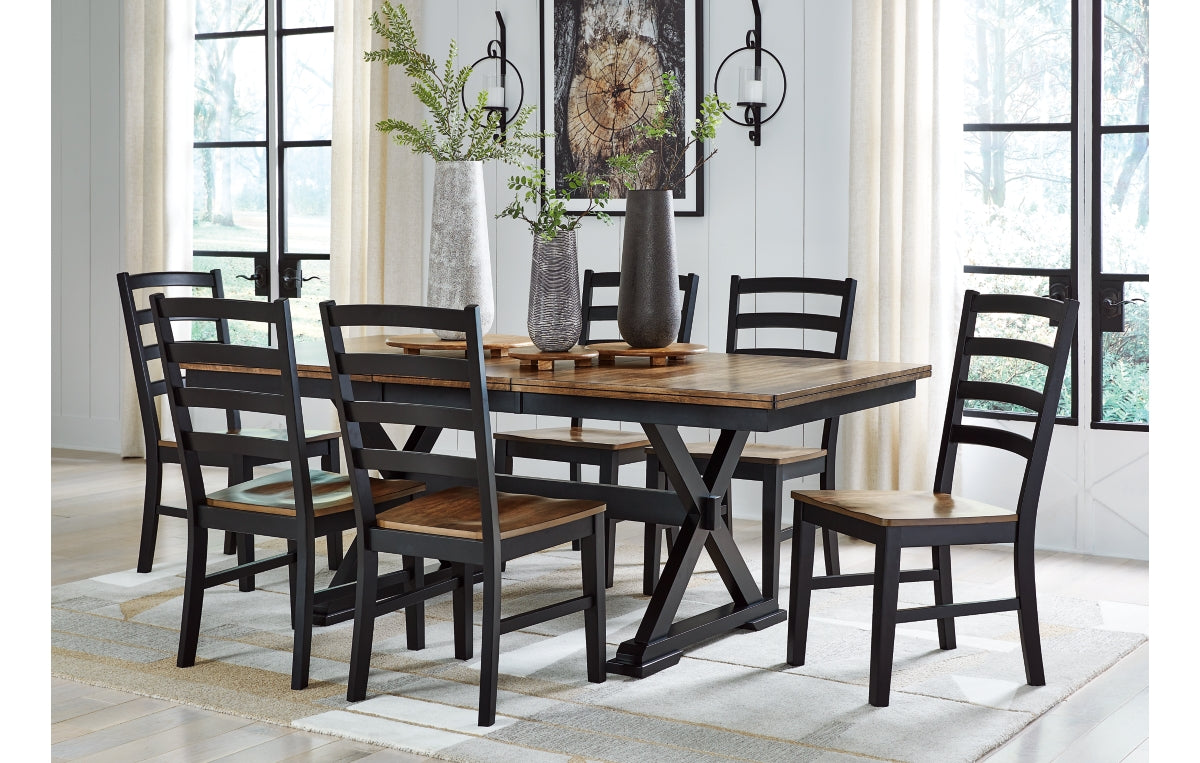 Wildenauer Dining Table and 6 Chairs