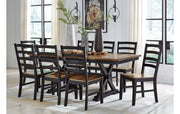 Wildenauer Dining Table and 8 Chairs