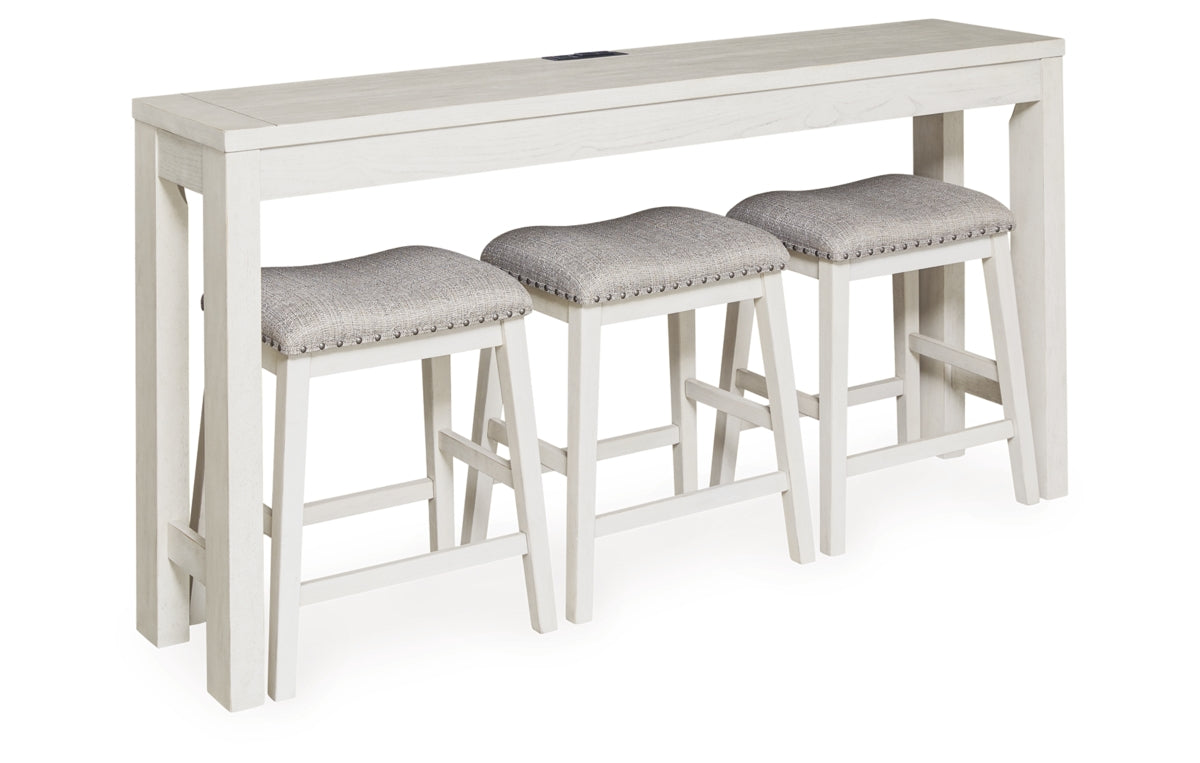Robbinsdale Counter Height Dining Table and 3 Barstools Set