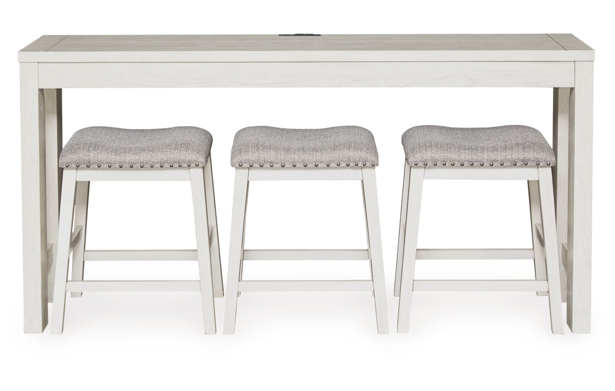 Robbinsdale Counter Height Dining Table and 3 Barstools Set
