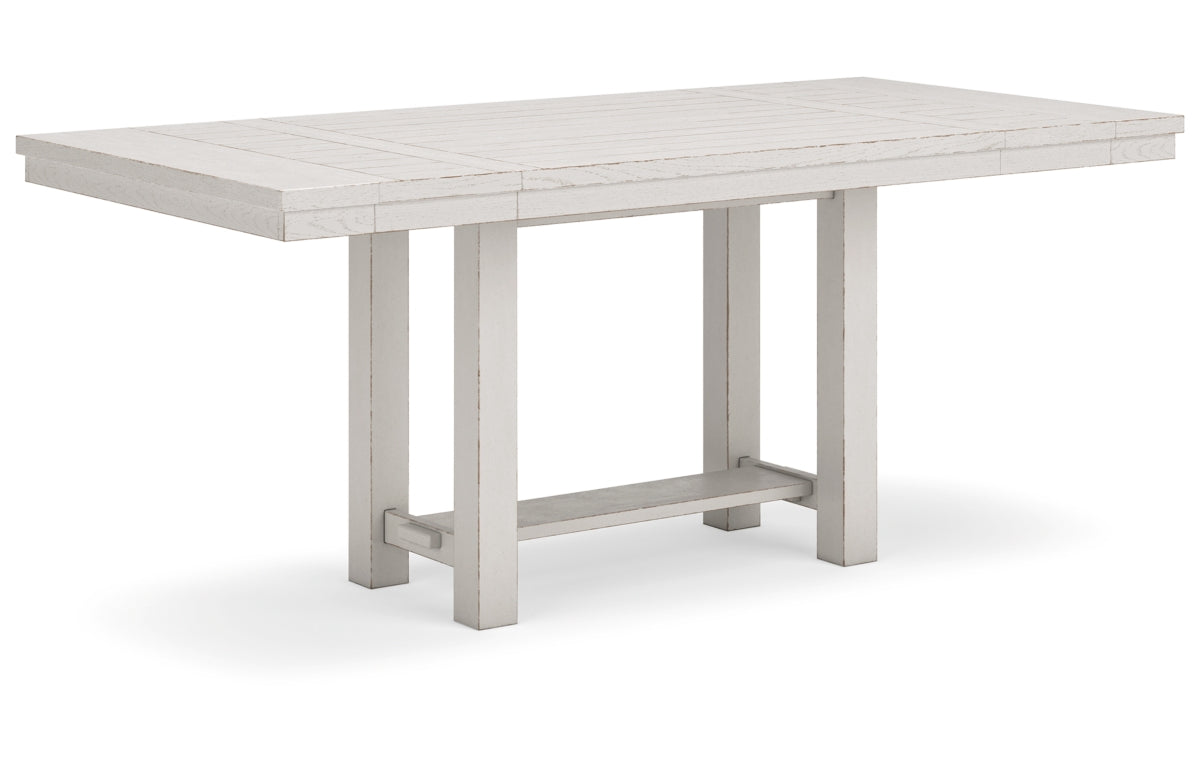 Robbinsdale Counter Height Dining Table and 8 Barstools