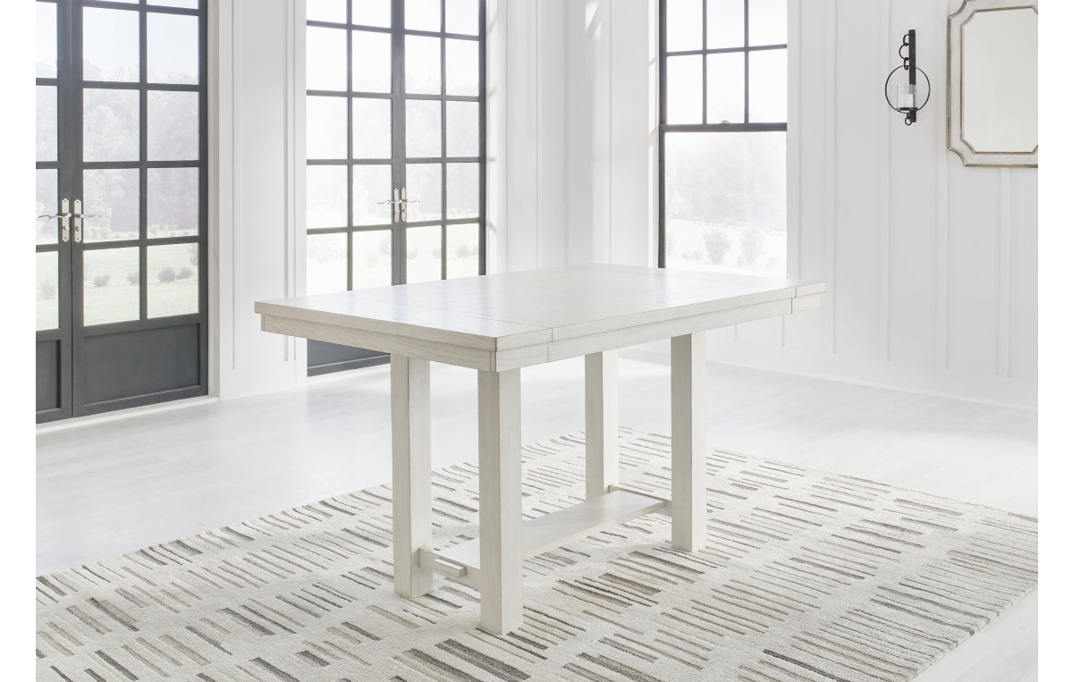 Robbinsdale Counter Height Dining Table and 6 Barstools