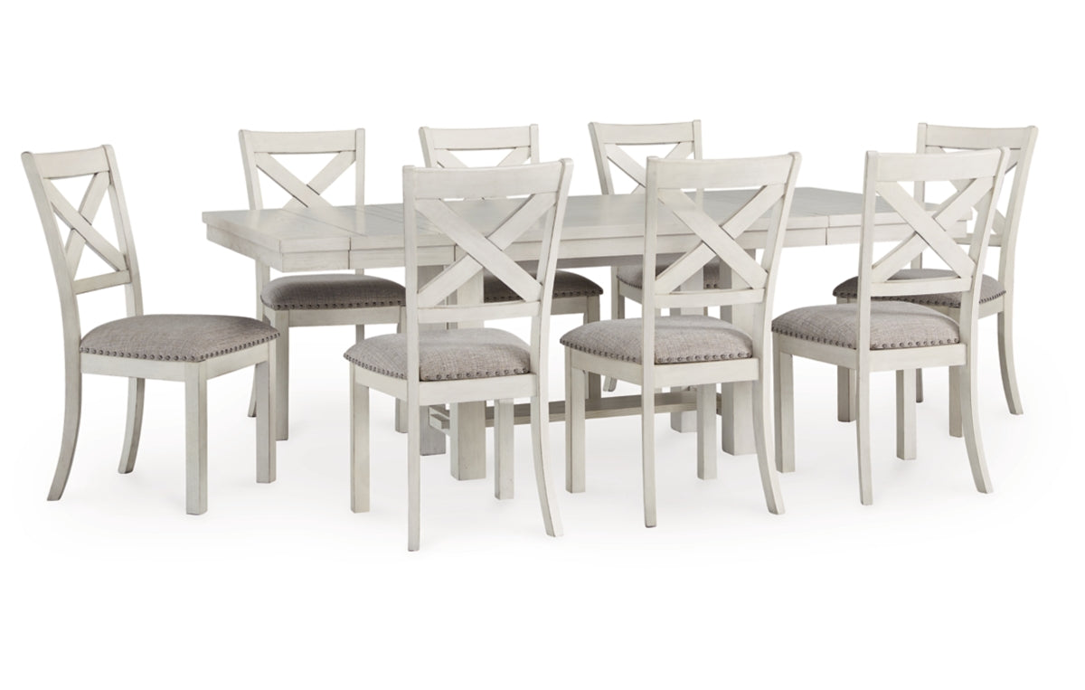 Robbinsdale Dining Table and 8 Chairs