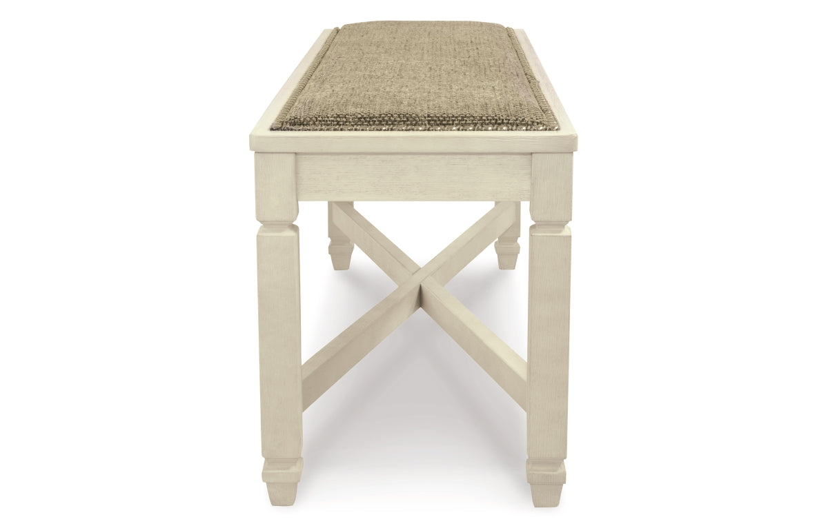 Bolanburg Dining Table and 2 Chairs and 2 Benches