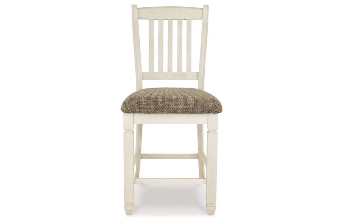 Bolanburg Counter Height Dining Table and 6 Barstools