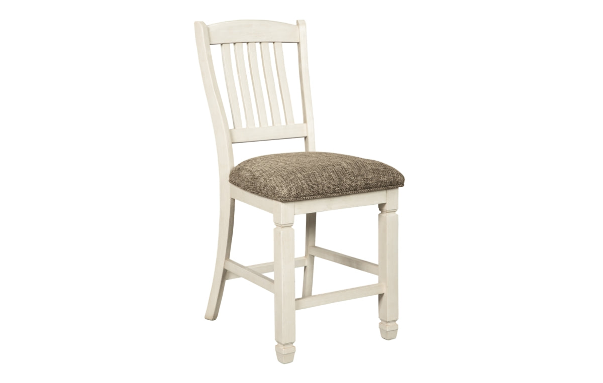 Bolanburg Counter Height Dining Table and 6 Barstools