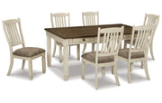 Bolanburg Dining Table and 6 Chairs