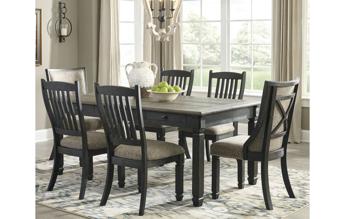Tyler Creek Dining Table and 6 Chairs