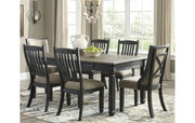 Tyler Creek Dining Table and 6 Chairs