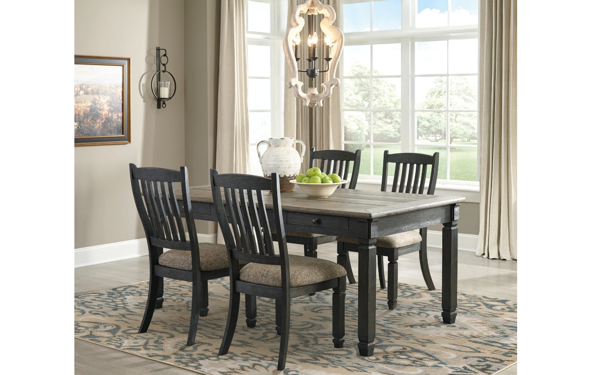 Tyler Creek Dining Table and 4 Chairs