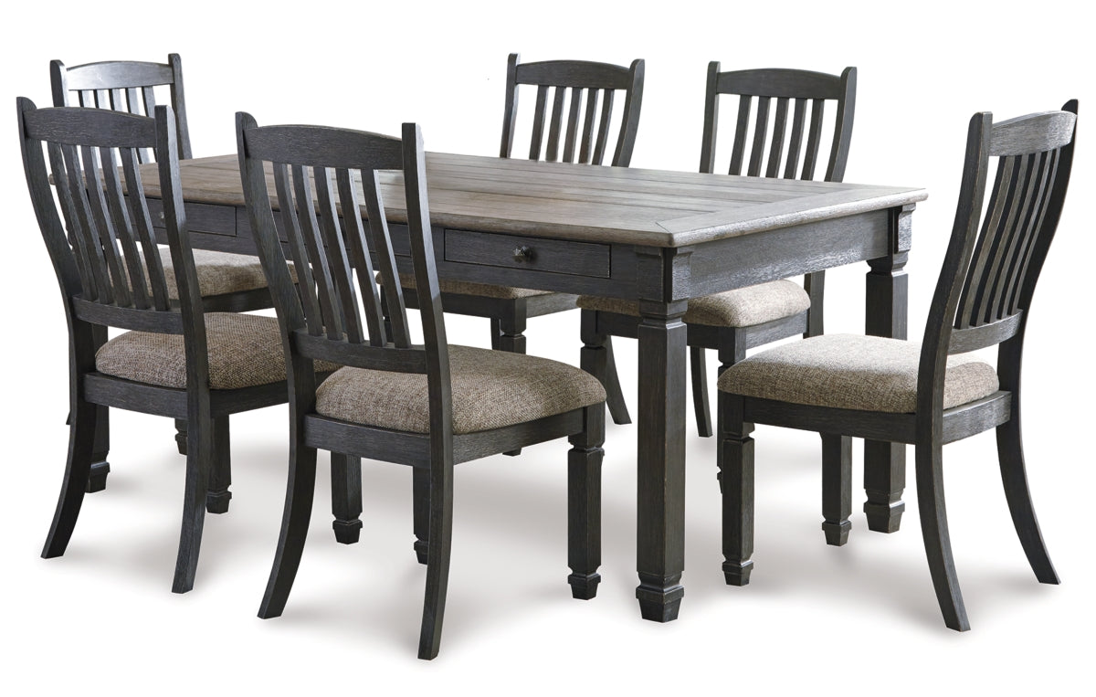 Tyler Creek Dining Table and 6 Chairs