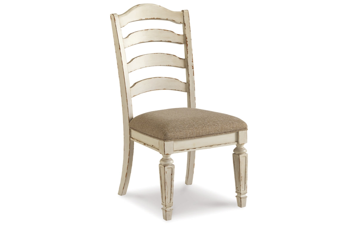 Realyn Dining Table and 4 Chairs