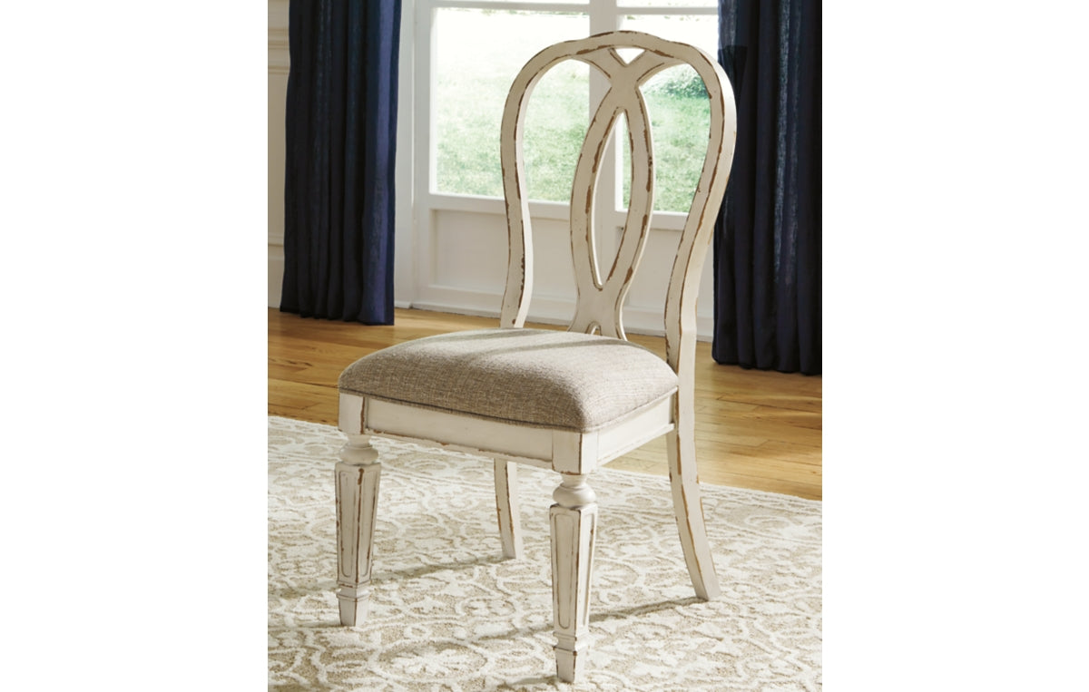 Realyn Dining Table and 6 Chairs