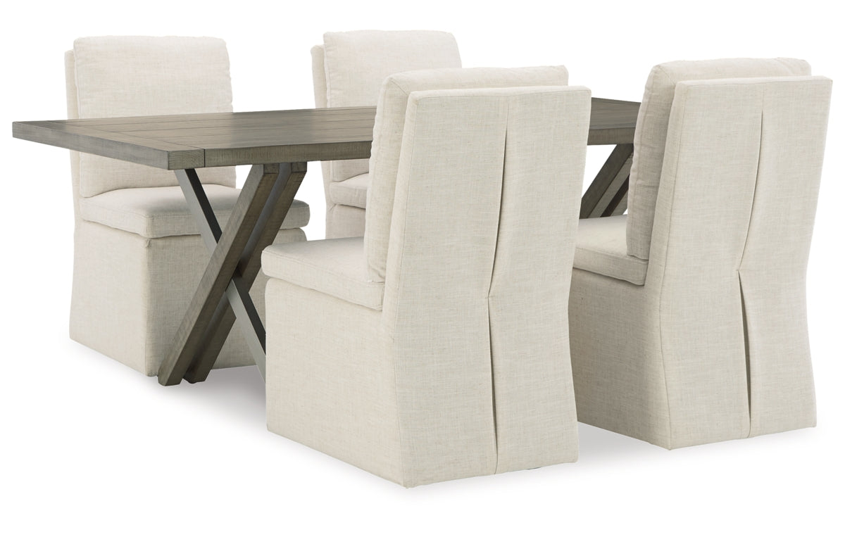 Krystanza Dining Table and 4 Chairs