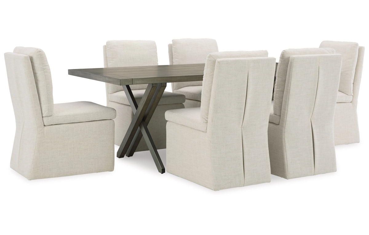 Krystanza Dining Table and 6 Chairs
