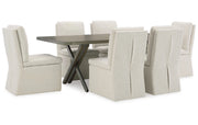 Krystanza Dining Table and 6 Chairs