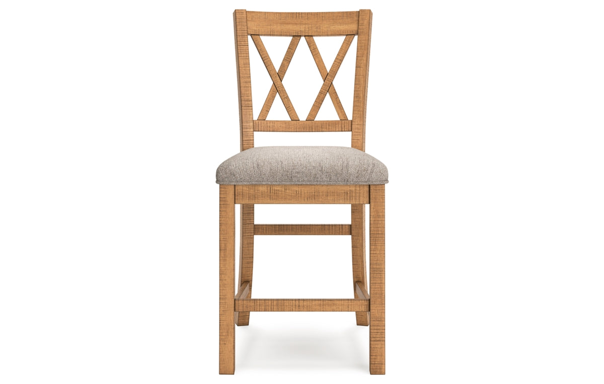 Havonplane Counter Height Dining Table and 6 Barstools