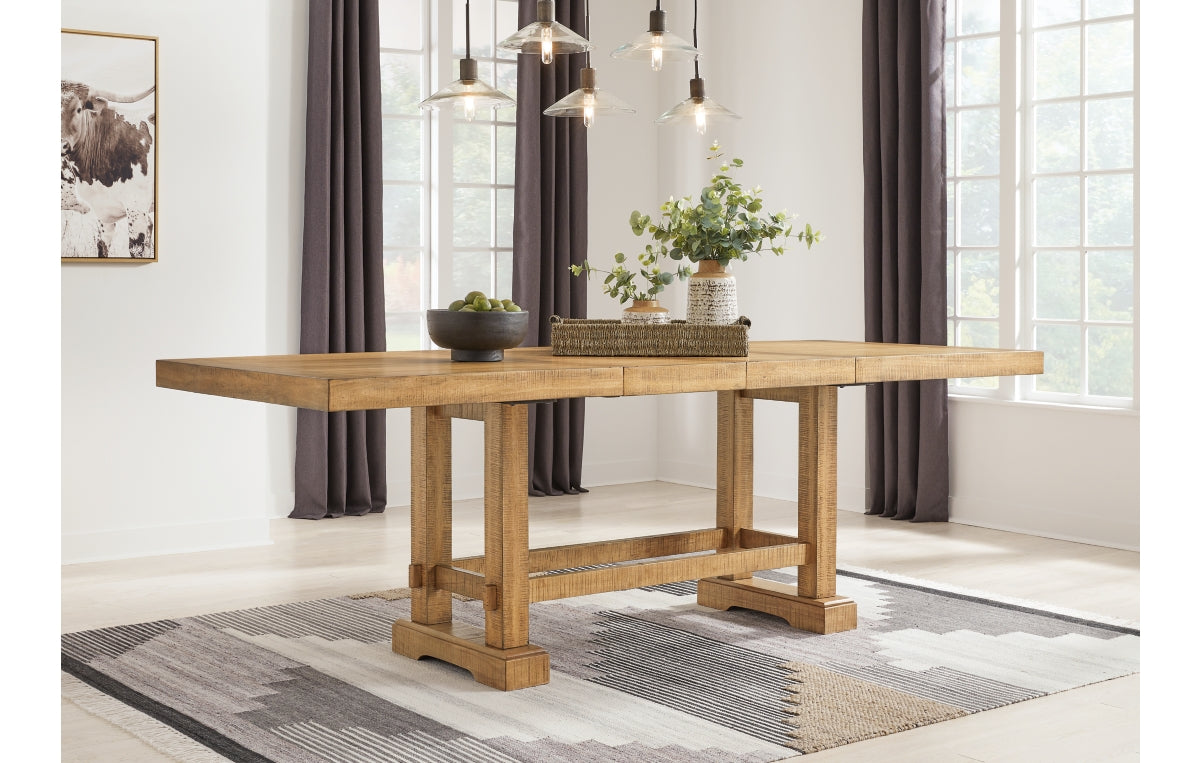 Havonplane Counter Height Dining Table and 4 Barstools