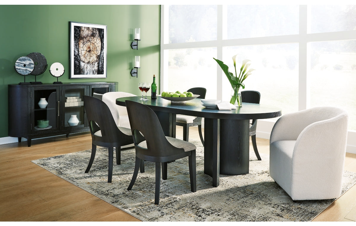 Rowanbeck Dining Table and 6 Chairs
