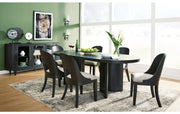 Rowanbeck Dining Table and 6 Chairs