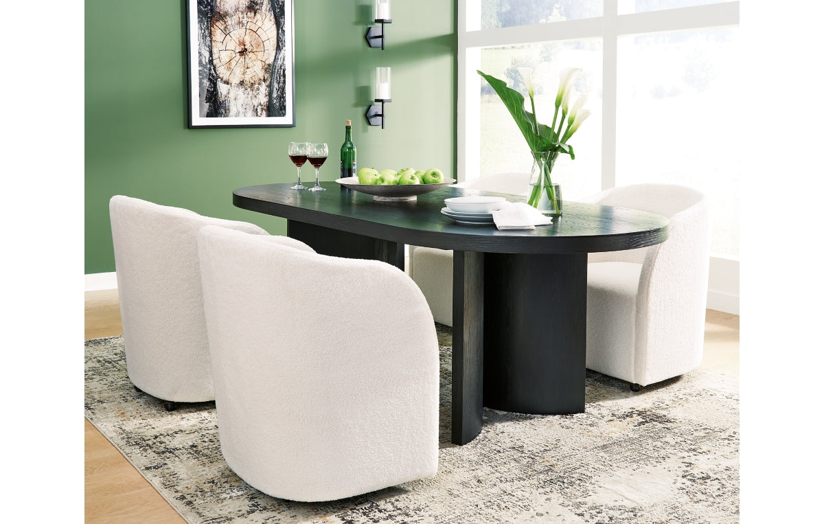 Rowanbeck Dining Table and 4 Chairs