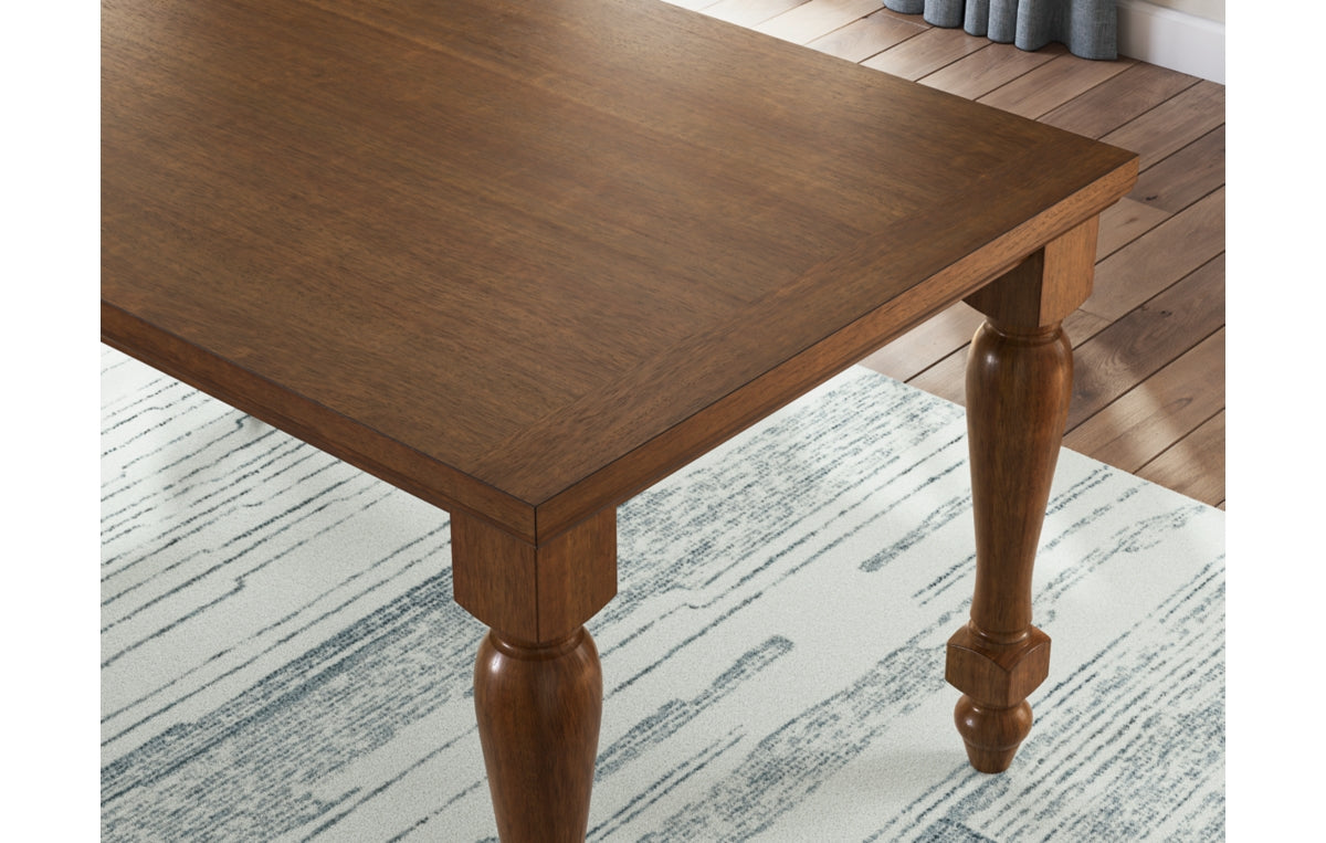 Greddinton Counter Height Dining Table and 4 Barstools