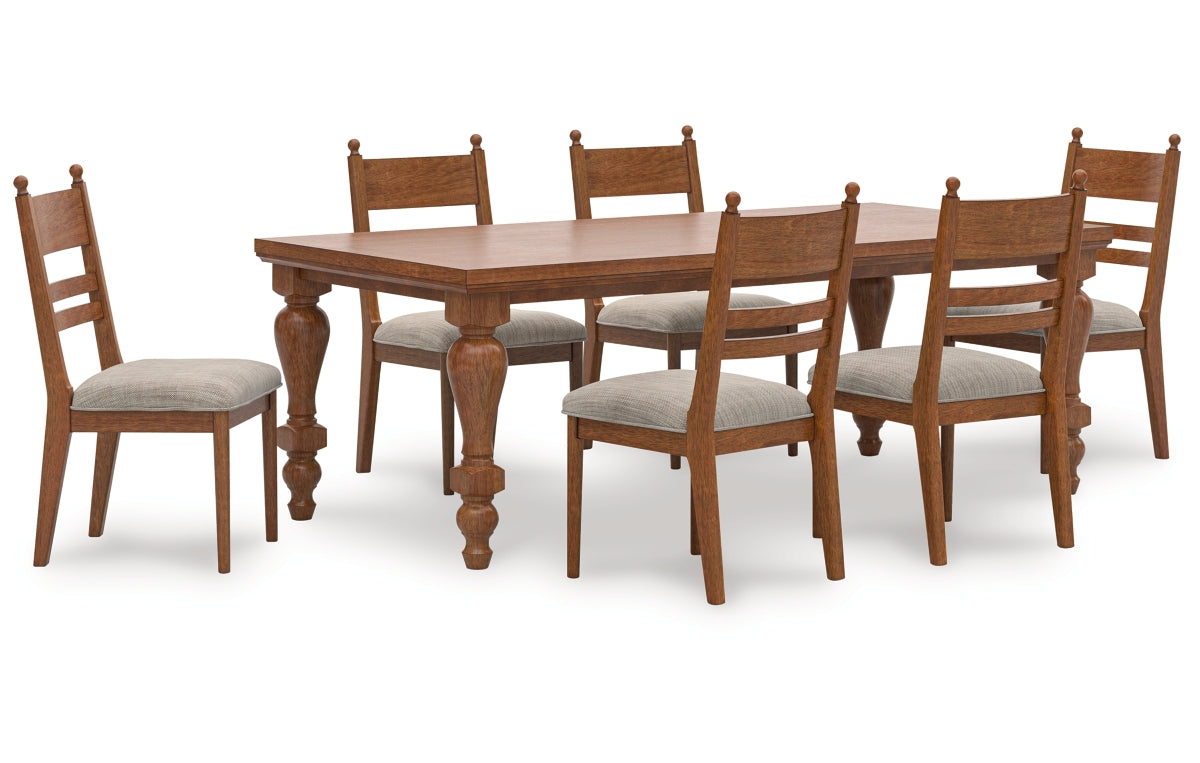 Greddinton Dining Table and 6 Chairs
