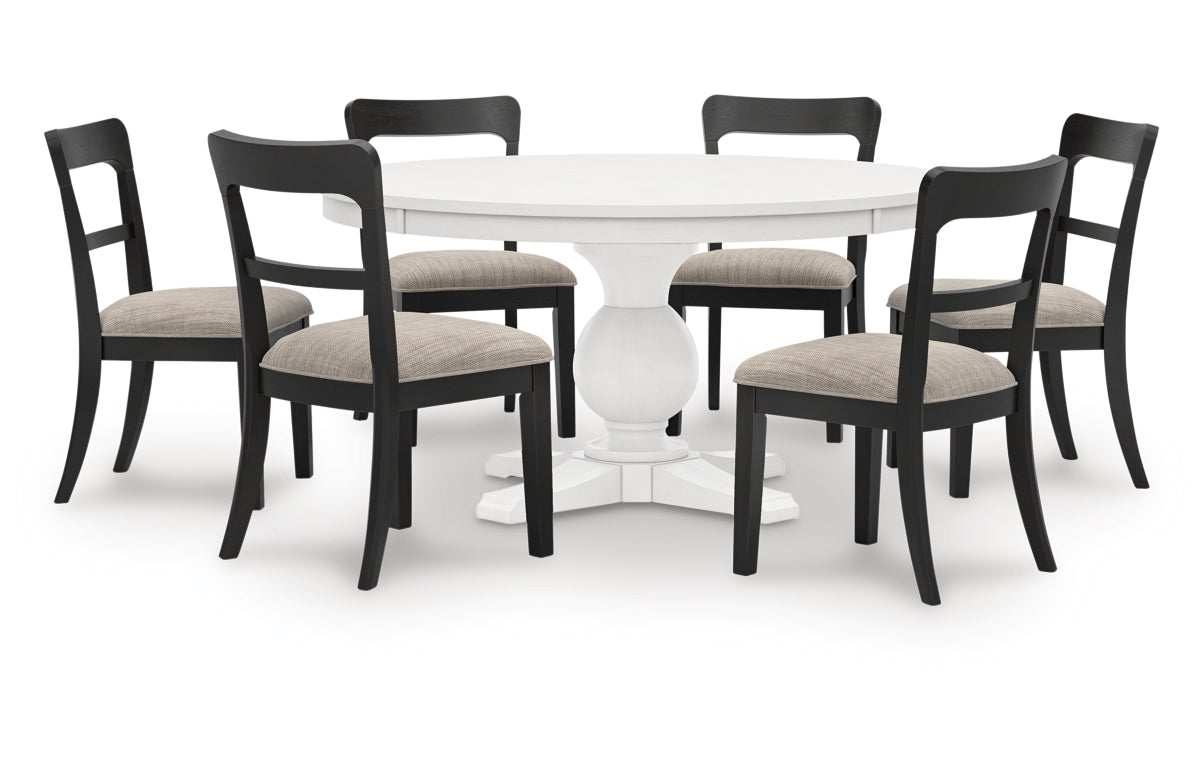 Greddinton Dining Table and 6 Chairs