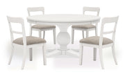 Greddinton Dining Table and 4 Chairs