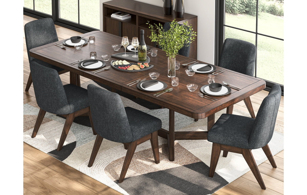 Dilenno Dining Table and 6 Chairs
