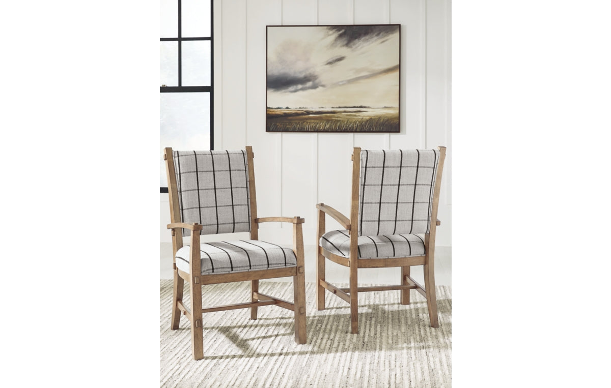 Ridgester Dining Arm Chair
