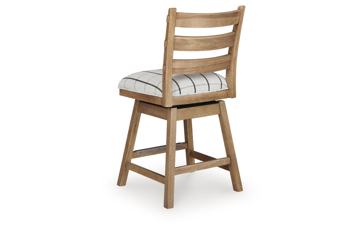 Ridgester Counter Height Swivel Barstool