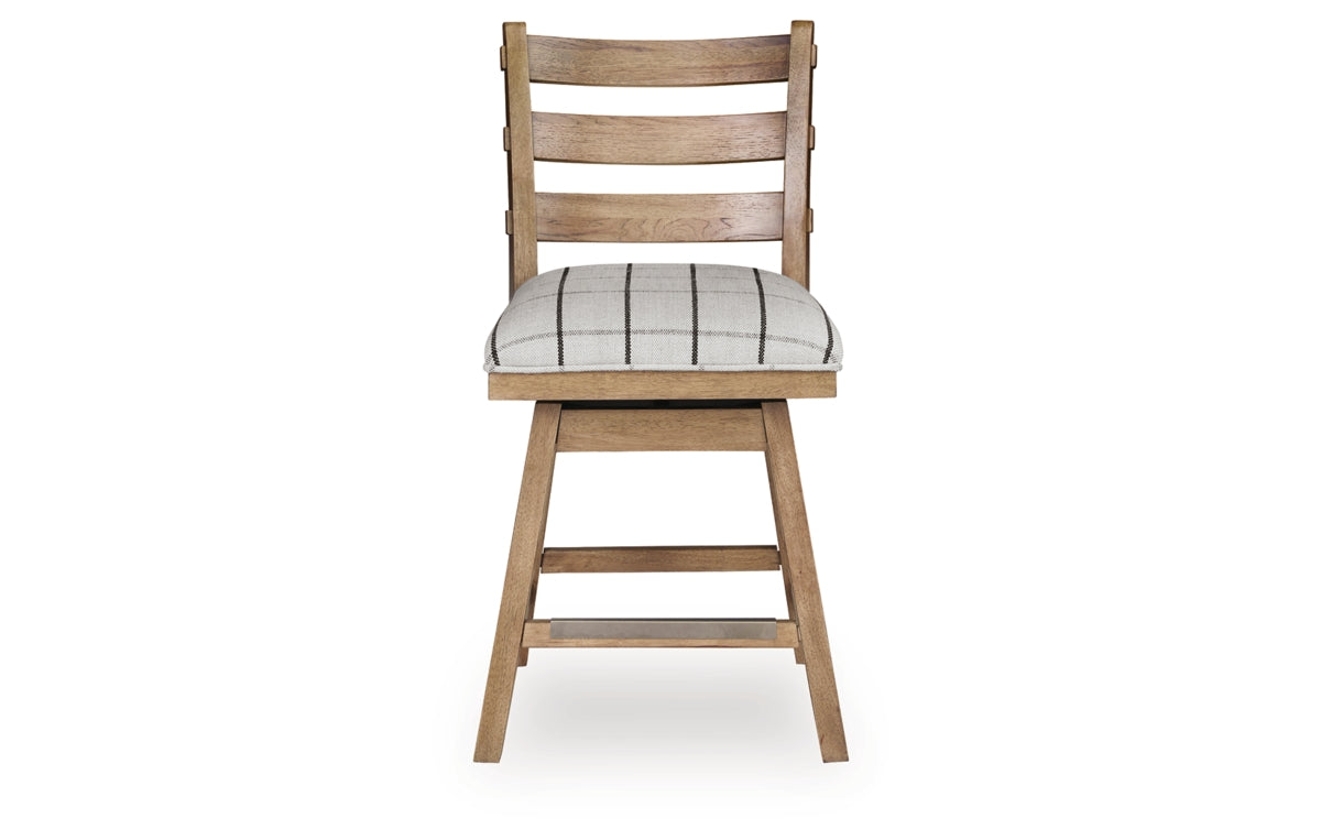 Ridgester Counter Height Swivel Barstool