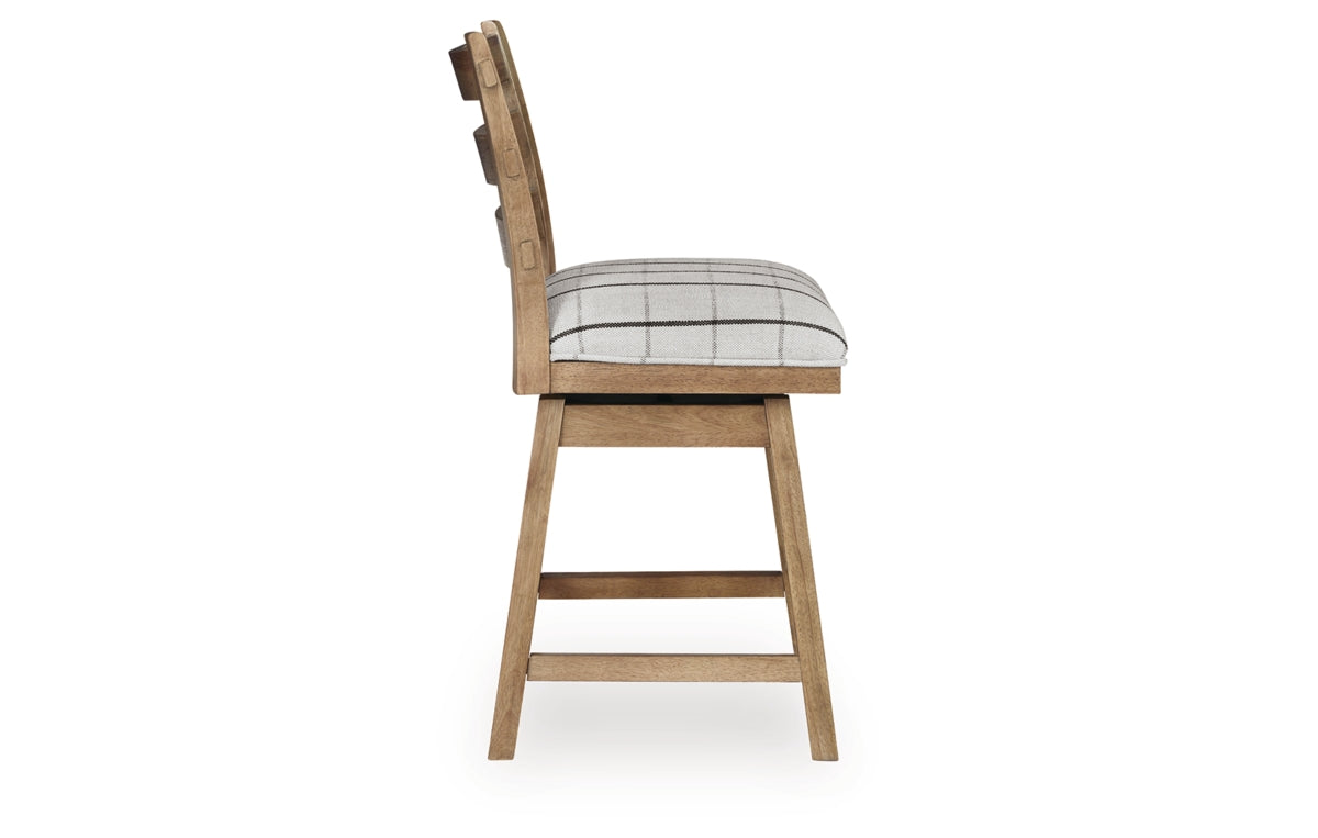 Ridgester Counter Height Swivel Barstool