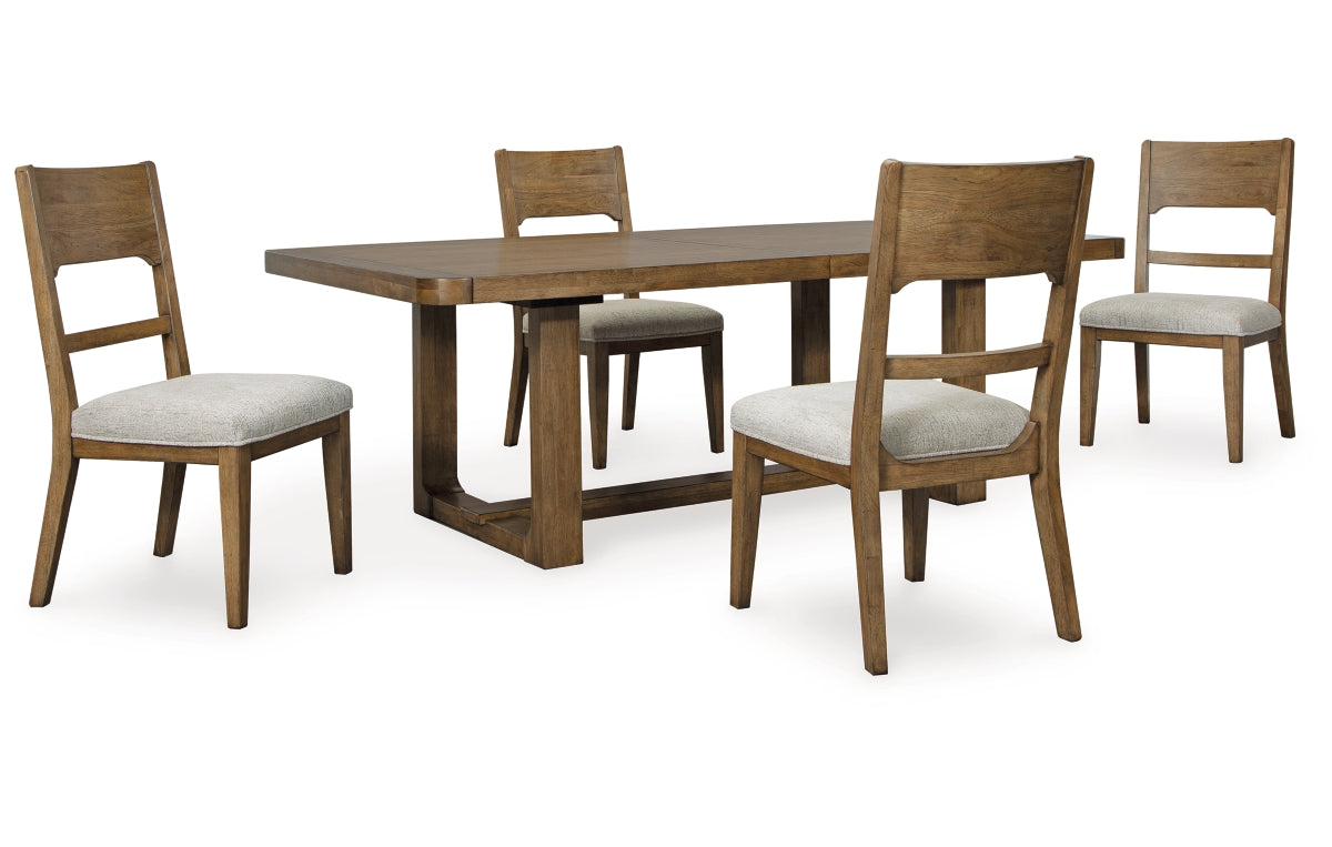 Cabalynn Dining Table and 4 Chairs