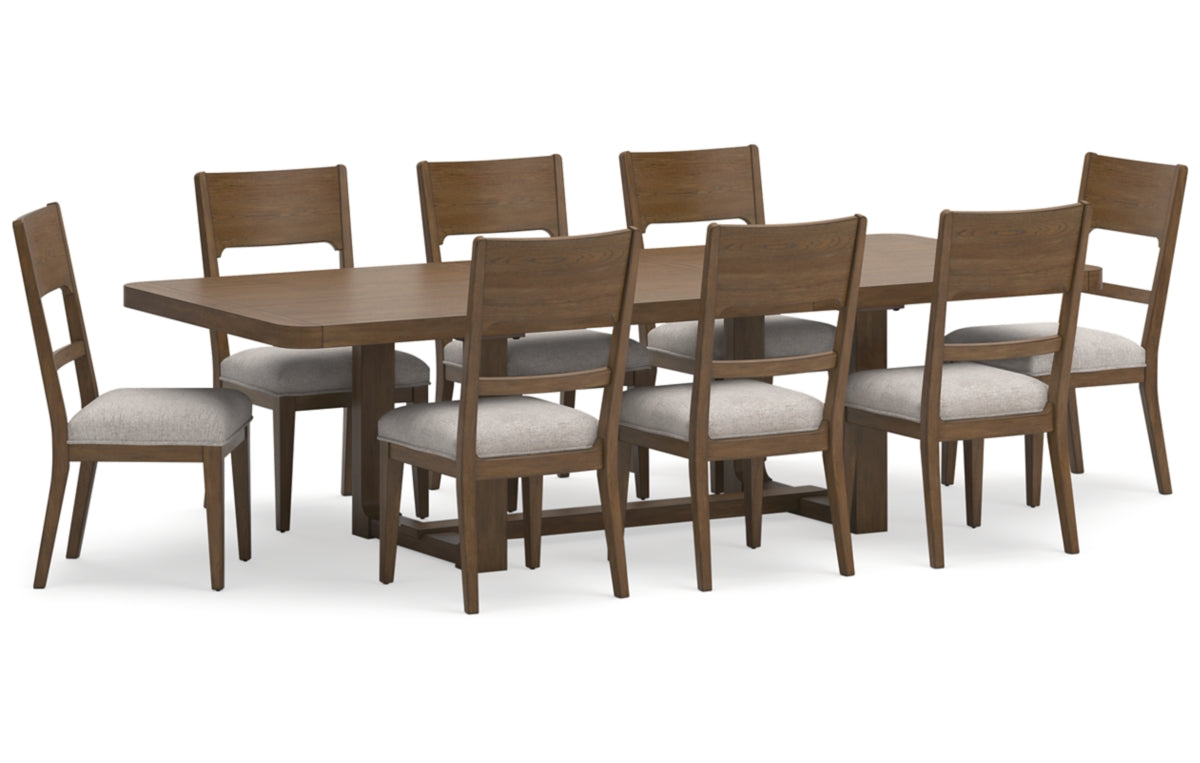 Cabalynn Dining Table and 8 Chairs