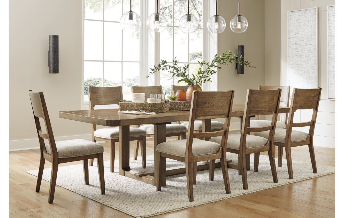 Cabalynn Dining Table and 8 Chairs