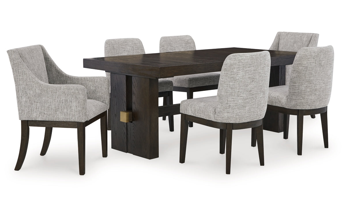 Burkhaus Dining Table and 6 Chairs