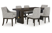 Burkhaus Dining Table and 6 Chairs