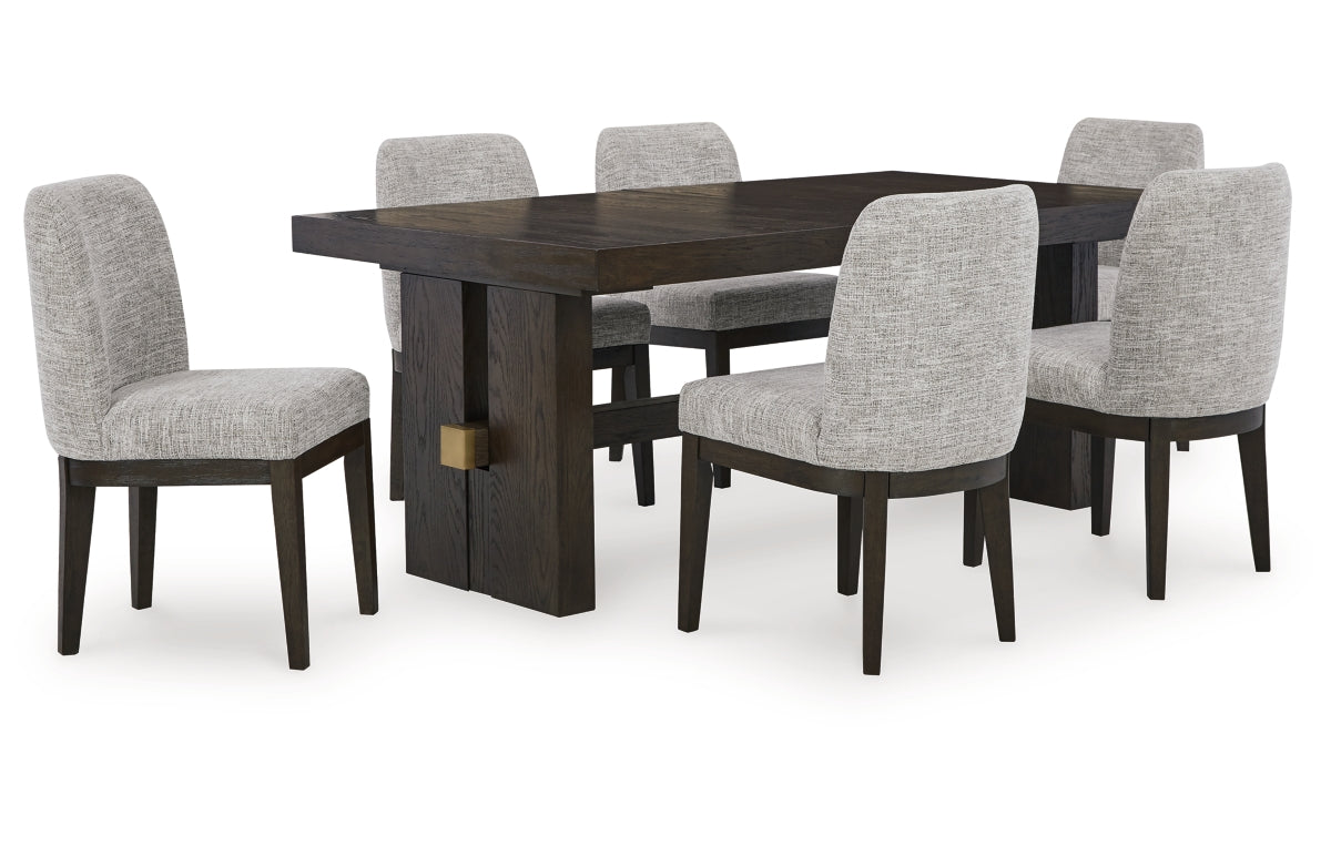 Burkhaus Dining Table and 6 Chairs