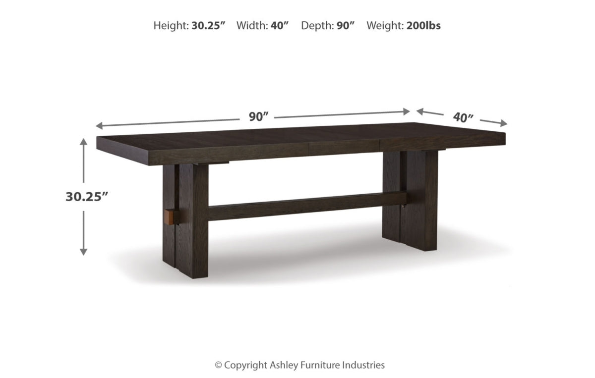 Burkhaus Dining Table and 6 Chairs