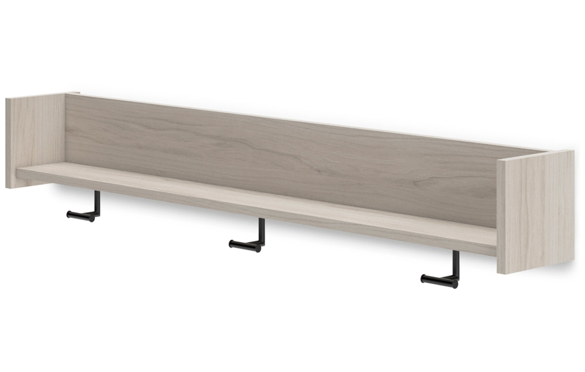 Socalle Wall Mounted Coat Rack with Shelf