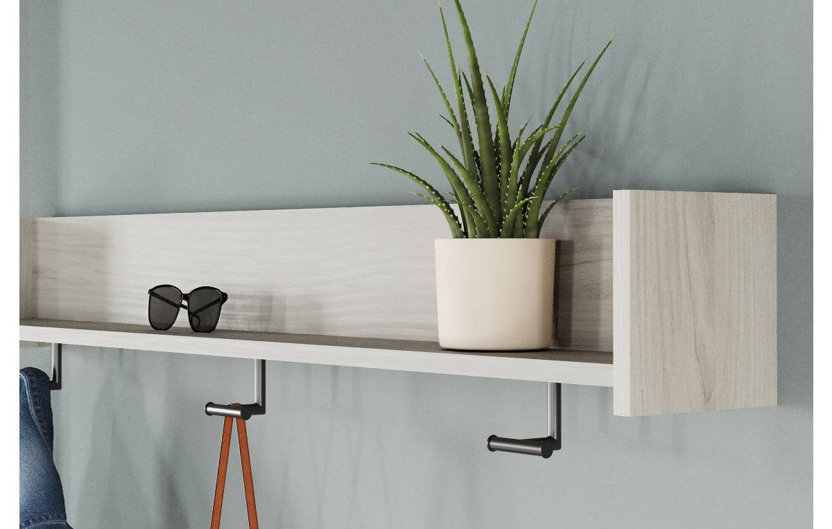 Socalle Wall Mounted Coat Rack with Shelf
