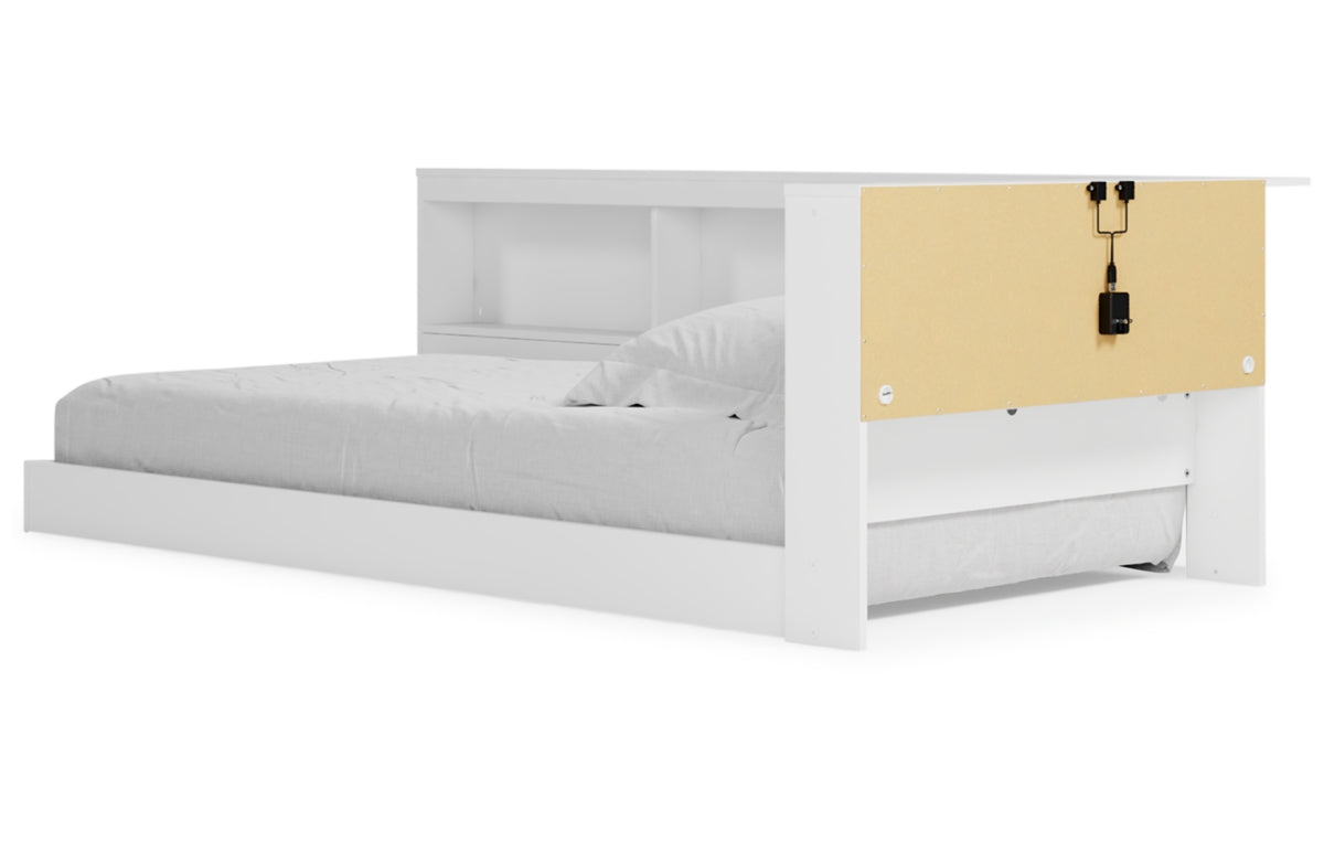 Piperton Twin Bookcase Storage Bed