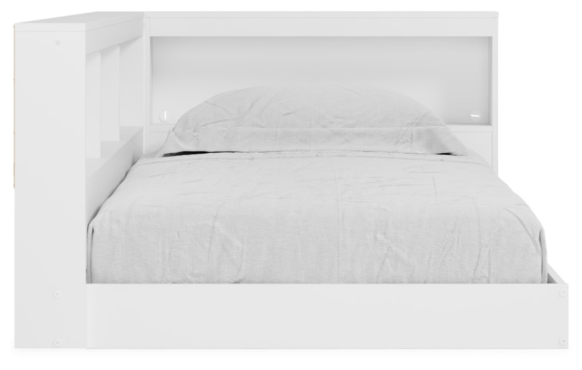 Piperton Twin Bookcase Storage Bed