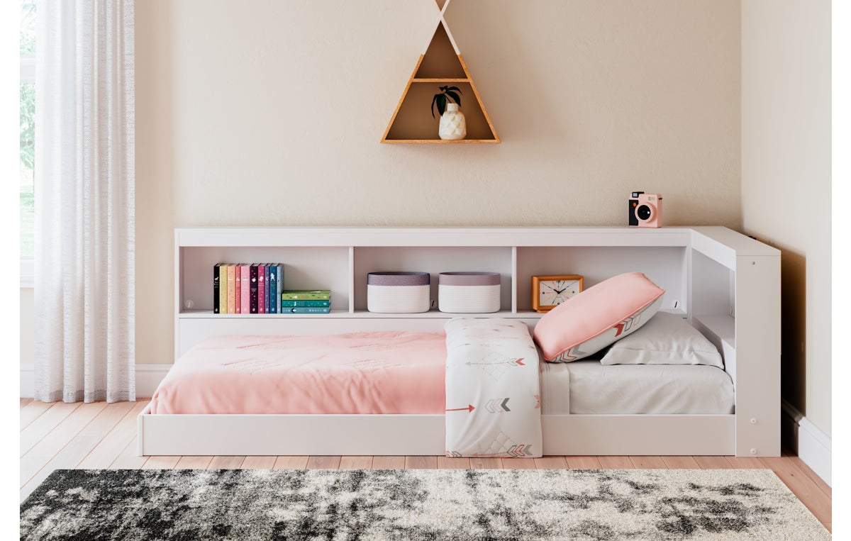 Piperton Twin Bookcase Storage Bed