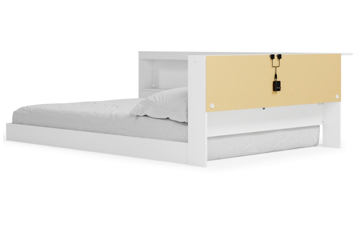 Piperton Full Bookcase Storage Bed