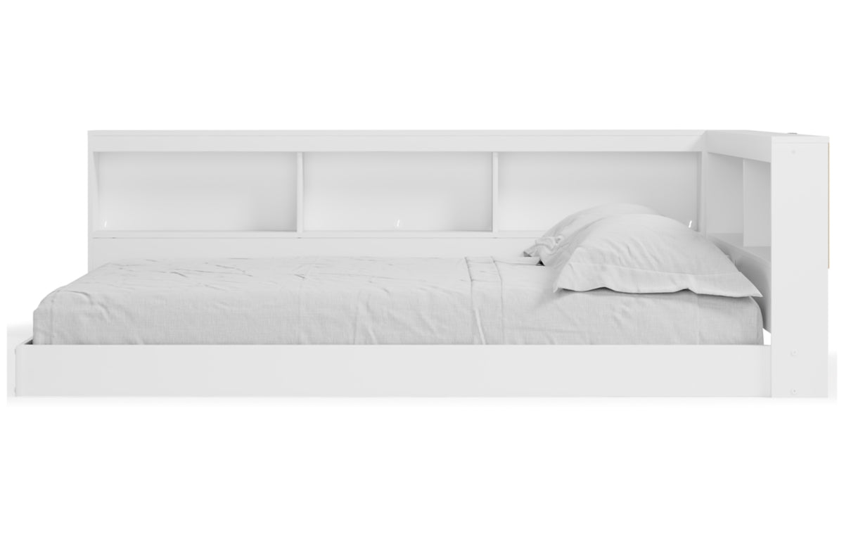 Piperton Full Bookcase Storage Bed