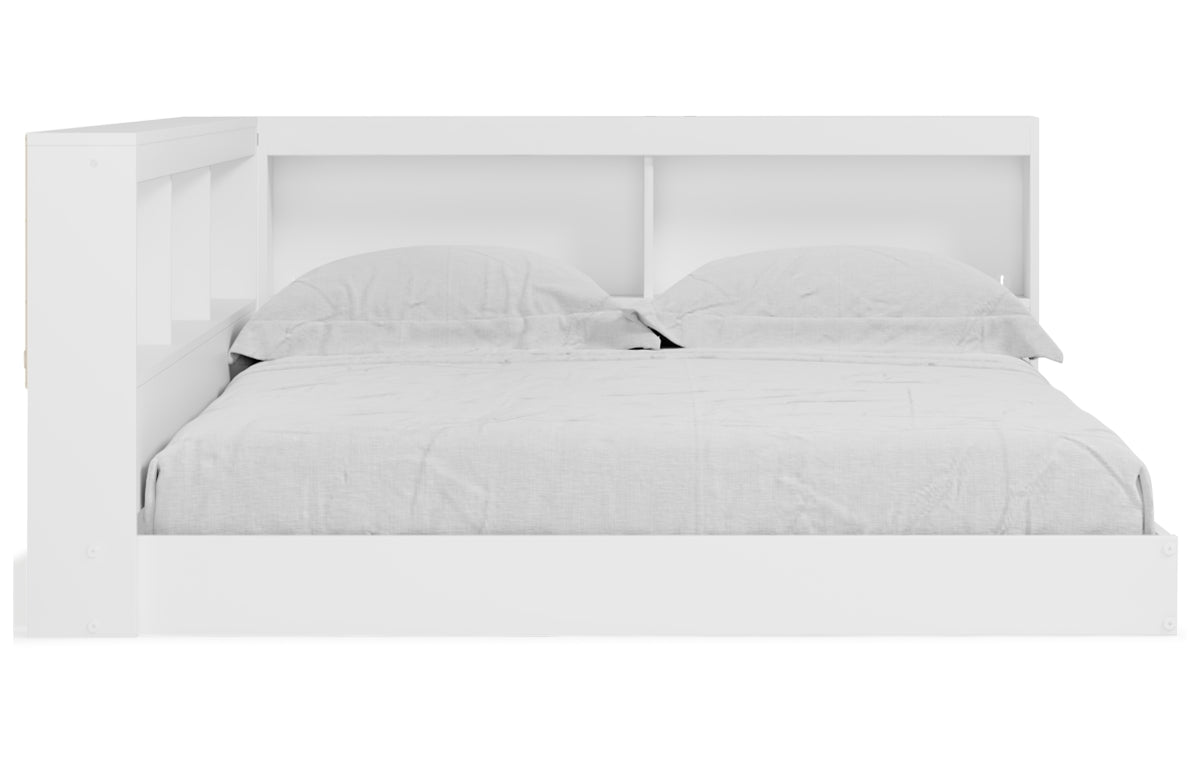 Piperton Full Bookcase Storage Bed
